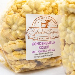 Kondensmelk Koekie met Vanilla Vulsel