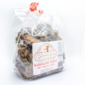 Sjokolade Koekie met Vanilla Vulsel